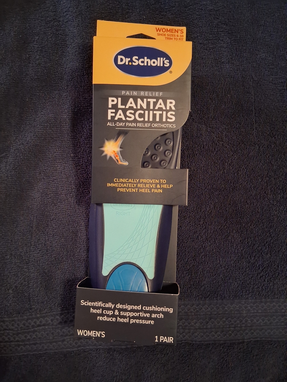 Dr. Scholl's Women's Plantar Fasciitis Insoles